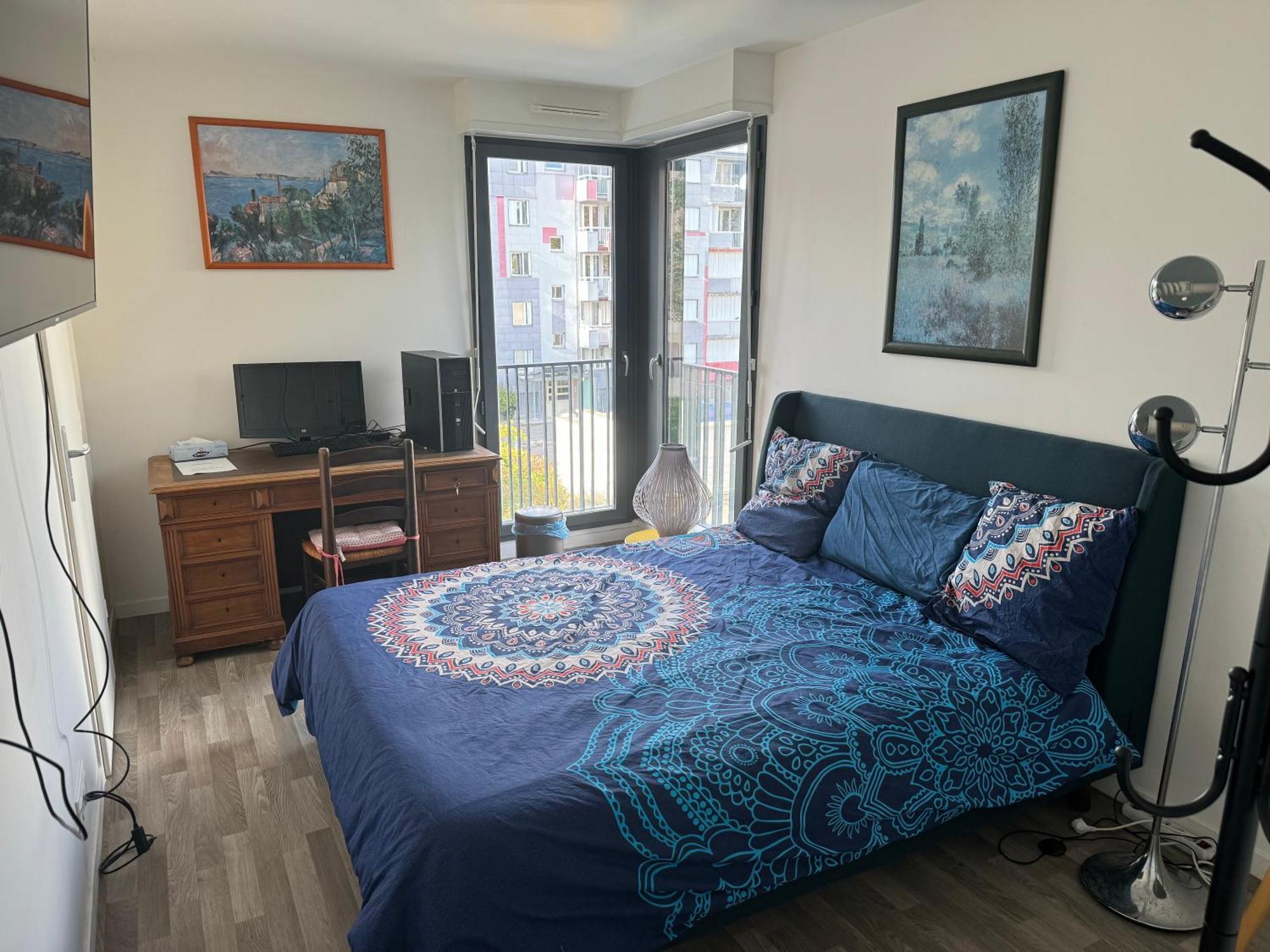Grande Chambre 14 M2 Avec Salle De Bain Privative A Nanterre Prefecture Proche La Defense Arena Campus Sncf Et Paris מראה חיצוני תמונה